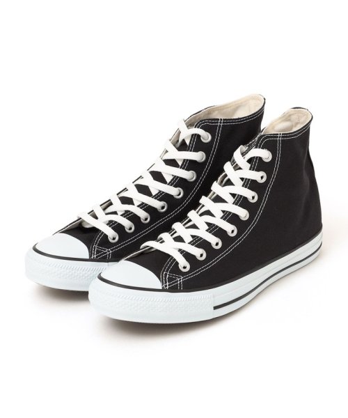 SHIPS any MEN(シップス　エニィ　メン)/CONVERSE: CANVAS ALL STAR HI ハイカット スニーカー/ブラック