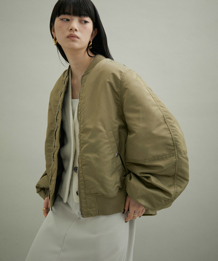 セール】【WEB限定(一部店舗展開あり)】コクーンスリーブ中綿 MA-1