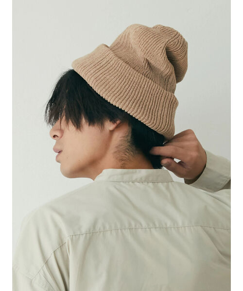 74%OFF!】 SENSE OF PLACE 切替リブニットキャップ abamedyc.com