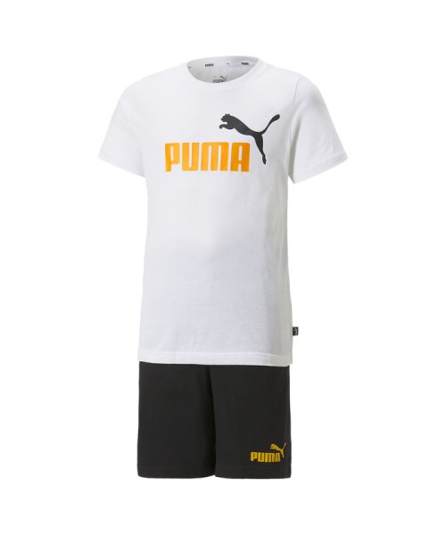 PUMA(PUMA)/キッズ ボーイズ 半袖 Tシャツ アンド ショーツ セット 120－160cm/PUMAWHITE