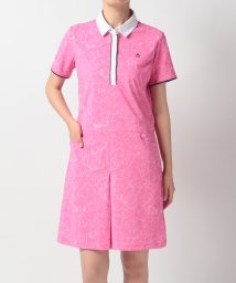 Munsingwear(マンシングウェア)/SPARKLE DRYパネルプリント半袖ワンピース【アウトレット】/ピンク