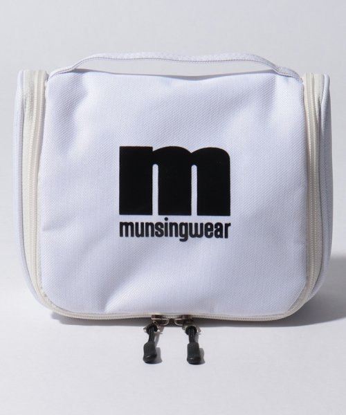 Munsingwear(マンシングウェア)/『Goods』ENVOY/エンボイ カート吊り下げ式ポーチ【アウトレット】/ホワイト