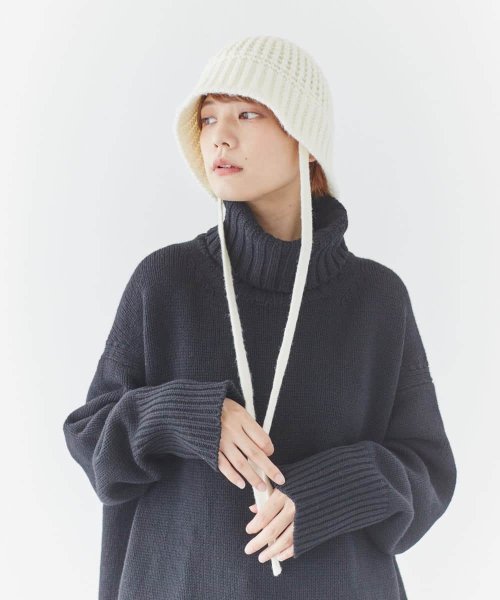 milsa(milsa)/milsa  Knit Gob Hat/ホワイト