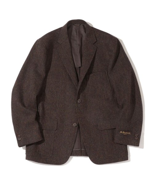 SHIPS MEN(シップス　メン)/Southwick: CAMBRIDGE HarrisTweed 3B ジャケット/ブラウン