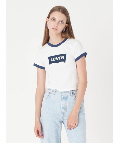 Levi's(リーバイス)/グラフィック リンガー mini Tシャツ ORANGE TAB/BLUES