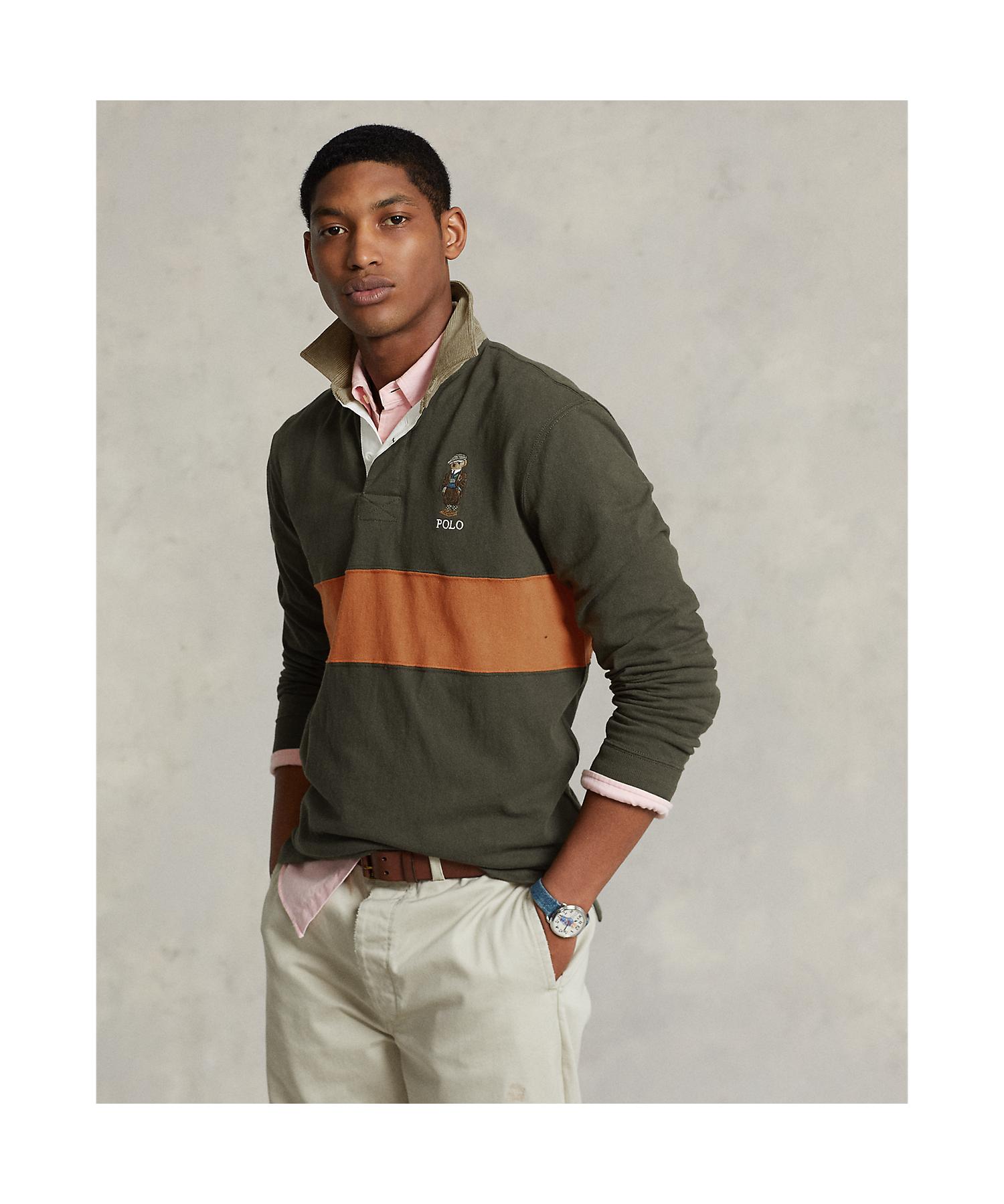クラシック フィット Polo ベア ラグビー シャツ(504867687)｜HANKYU