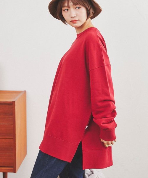 Web限定 大人も着たい抜け感スウェット オーバーサイズカラースウェット コーエン Coen Magaseek