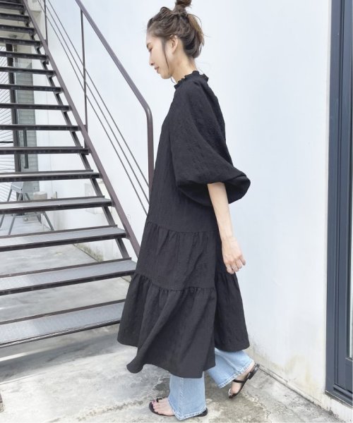 シャーリングティアードワンピース スピック スパン Spick Span Magaseek