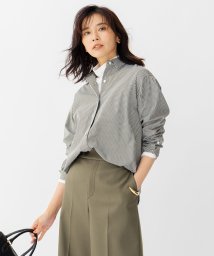 NIJYUSANKU（SMALL SIZE）(23区（小さいサイズ）)/【CLASSY.1月号掲載】CANCLINI ベーシック シャツ/カーキストライプ