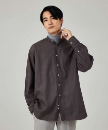 ABAHOUSE(ABAHOUSE)/【Individualized shirts / インディビジュアライズドシャツ/チャコールグレー