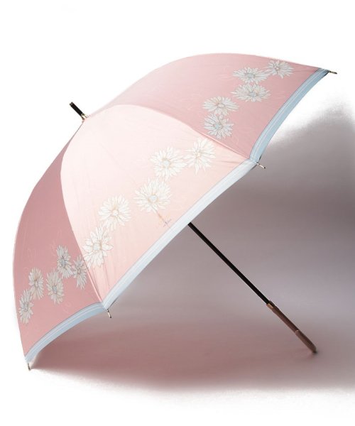 LANVIN en Bleu(umbrella)(ランバンオンブルー（傘）)/傘　サテンフラワー/ピンク