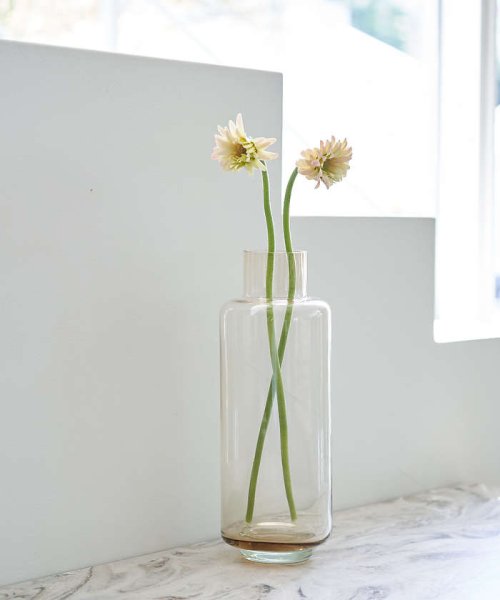 collex(collex)/【Hubsch/ヒュプシュ】Modest Vases Long/アンバー