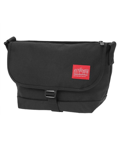 Manhattan Portage(マンハッタンポーテージ)/Nylon Messenger Bag JRS Flap Zipper Pocket/Black