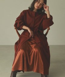 CREDONA(クレドナ)/Vintageサテンスカート/ORANGE