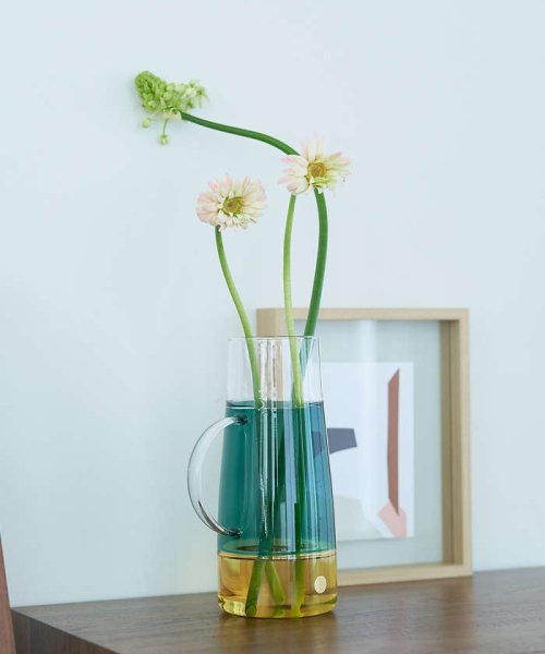 collex(collex)/【Hubsch/ヒュプシュ】 Lemonade Jug Vases/グリーン