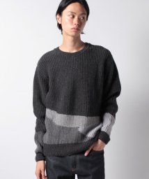 BALR(ボーラー)/ボーラー / トップス / BENJAMIN REGULAR INTARSIA CREWNECK KNIT/グレー