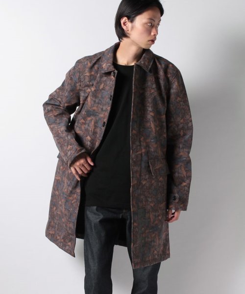 BALR(ボーラー)/ボーラー / ジャケット / LANCE REGULAR LEAVES AOP RAINCOAT/グリーン