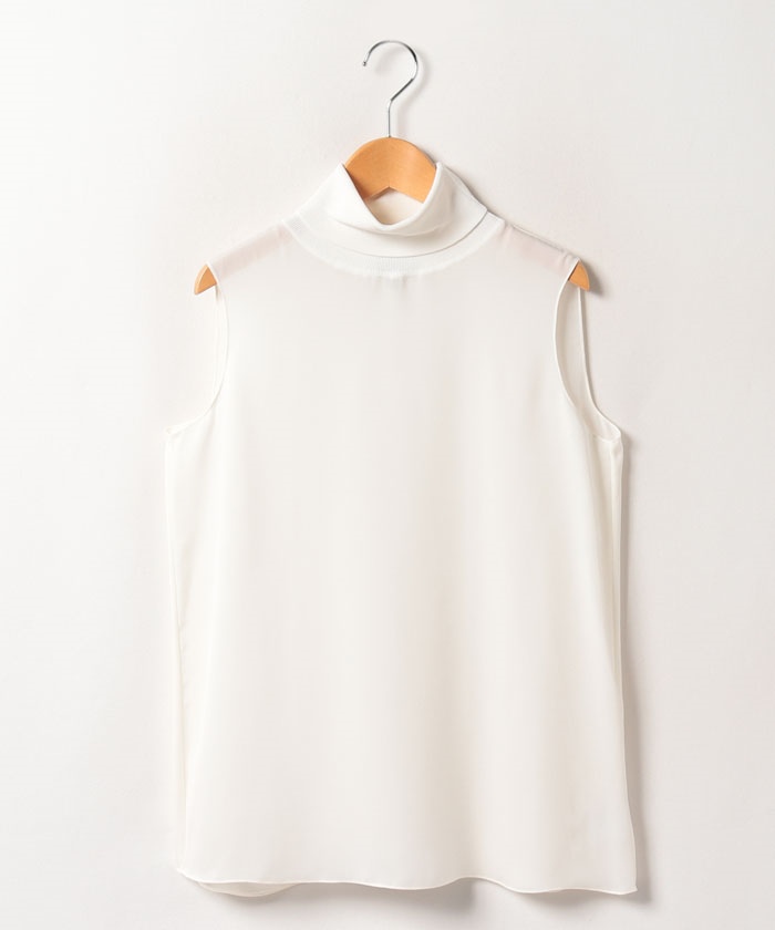 ブラウス SILK COMBO SL ROLL NECK T(504858179) | セオリー(Theory