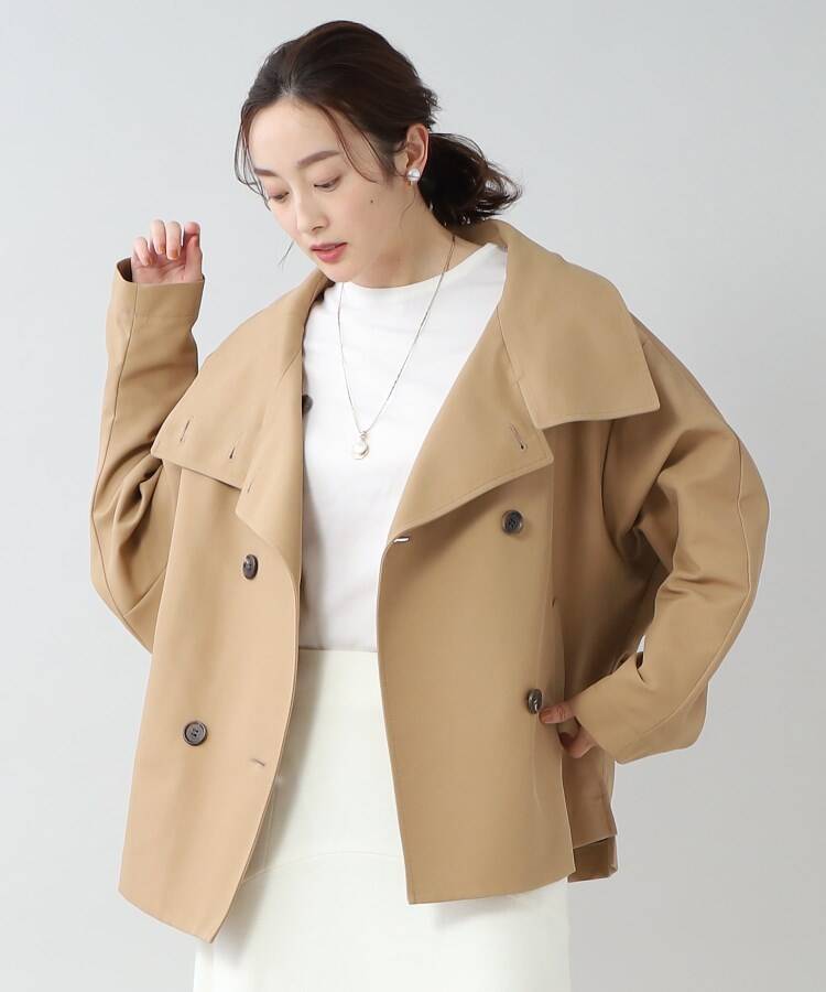 コットンクロス ショートブルゾン 売り半額 アンタイトルブルゾン ウエア(女性用)