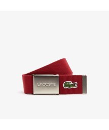 LACOSTE Mens(ラコステ　メンズ)/『Made in France』 L.12.12 布ベルト/エンジ
