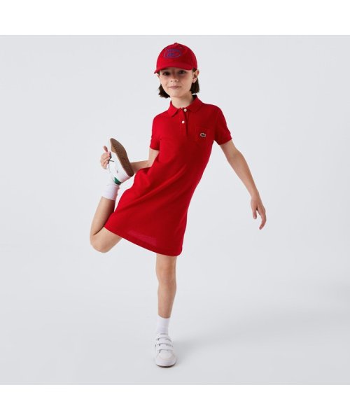 LACOSTE KIDS(ラコステ　キッズ)/Girls ワンピース (半袖)/レッド