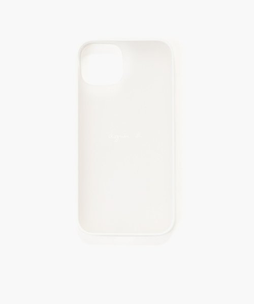 agnes b. VOYAGE FEMME(アニエスベー　ボヤージュ　ファム)/TAA02－01 iphone13ケース/ホワイト