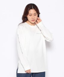 LOUNIE(ルーニィ)/フォトプリントロングスリーブTシャツ/オフ系