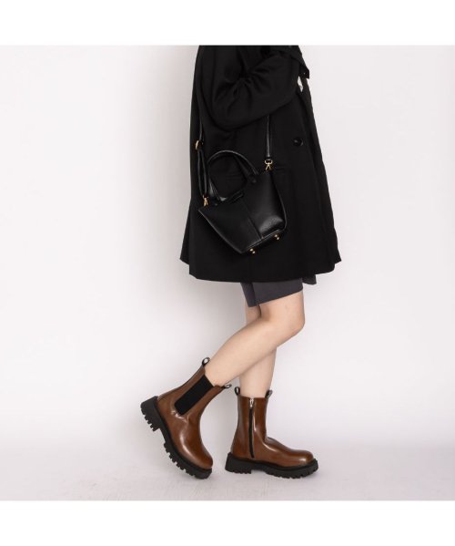 厚底ブーツ サイドゴアブーツ ショートブーツ レディース Nxlnypb 0021 シュベック Svec Magaseek