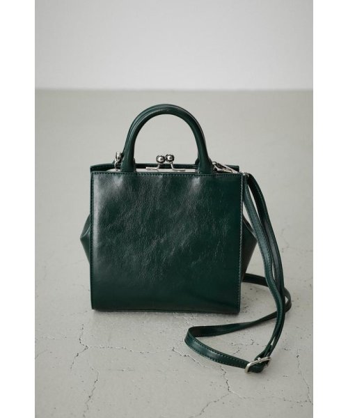 AZUL by moussy(アズールバイマウジー)/METAL FRAME BAG II/D/GRN3