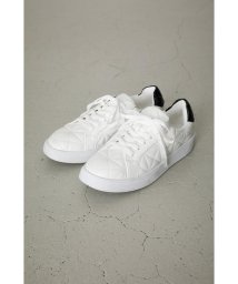 AZUL by moussy(アズールバイマウジー)/FAUX LEATHER EMBOSS SNEAKERS/WHT