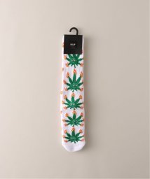 JOINT WORKS(ジョイントワークス)/【HUF / ハフ】 GREEN BUDDY FLAME SOCK/ホワイト