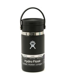 NERGY(ナージー)/【Hydro Flask】保温保冷 ハイドロフラスク 12oz Wide Mouth/ブラック（01）
