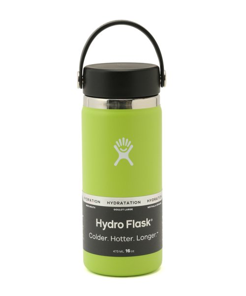 NERGY(ナージー)/【Hydro Flask】保温保冷 ハイドロフラスク 16oz Wide Mouth/ライトグリーン（33）