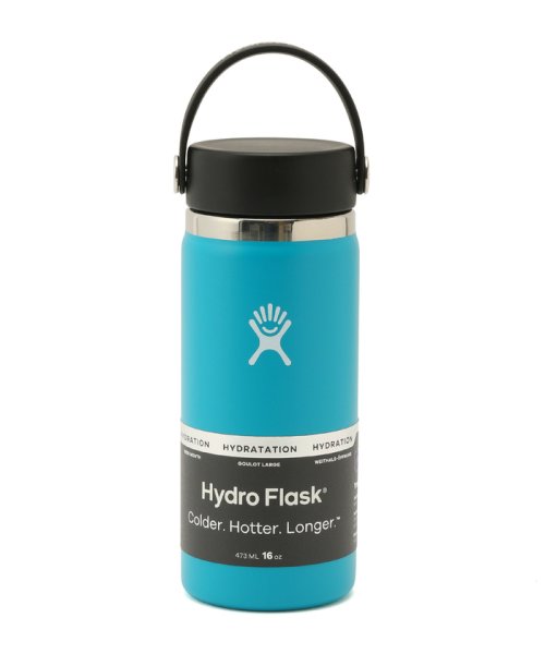 NERGY(ナージー)/【Hydro Flask】保温保冷 ハイドロフラスク 16oz Wide Mouth/ブルー（44）