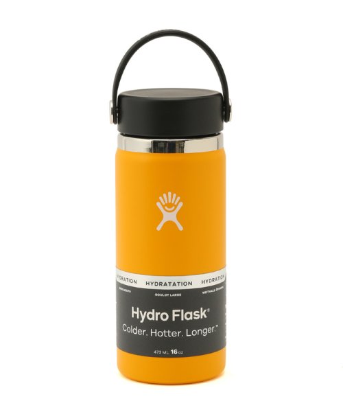 NERGY(ナージー)/【Hydro Flask】保温保冷 ハイドロフラスク 16oz Wide Mouth/イエロー系（81）