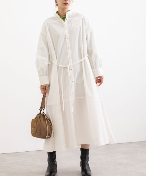 ロー切り替えワークシャツワンピース プードゥドゥ Pou Dou Dou Magaseek