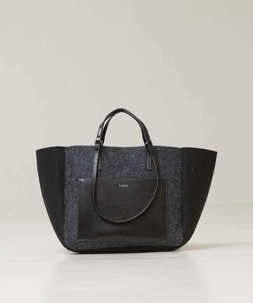 LOWELL Things(LOWELLThings)/●【COLOR別注】YAHKI/FELT BY COLOR 2WAY BAG/グレー