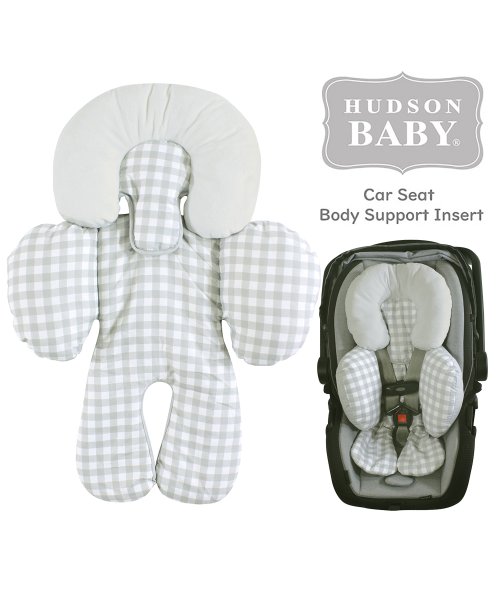 Hudson Baby(ハドソンベビー)/Hudson Baby ハドソンベビー ヘッド＆ボディ サポートクッション グレーギンガム/グレー