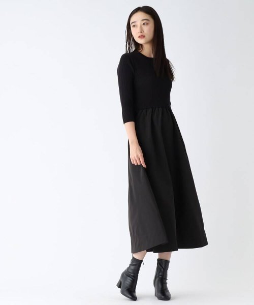 オペークドットクリップ Opaque Clip ドッキングフレアワンピース Magaseek