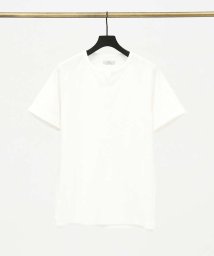 5351POURLESHOMMES(5351POURLESHOMMES)/【BLANC】スラッシュ ラグラン 半袖 Tシャツ/ホワイト