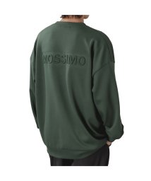 MAC HOUSE(men)/MOSSIMO モッシモ ポンチ素材 エンボスクルートレーナー 2473－3802/504886854