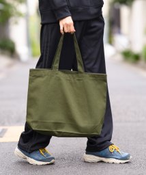 United Athle(ユナイテッドアスレ)/【UNITED ATHLE】ヘヴィー キャンバス トートバッグ L 1518/オリーブ