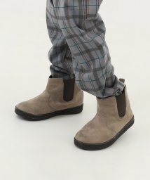 devirock(デビロック)/サイドゴアブーツ 子供服 キッズ 男の子 女の子 シューズ ブーツ 靴 ショートブーツ/モカ