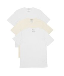 MAISON MARGIELA/メゾンマルジェラ Tシャツ パックT 半袖カットソー ホワイト ベージュ メンズ レディース Maison Margiela S50GC0673 S23973 /504890879
