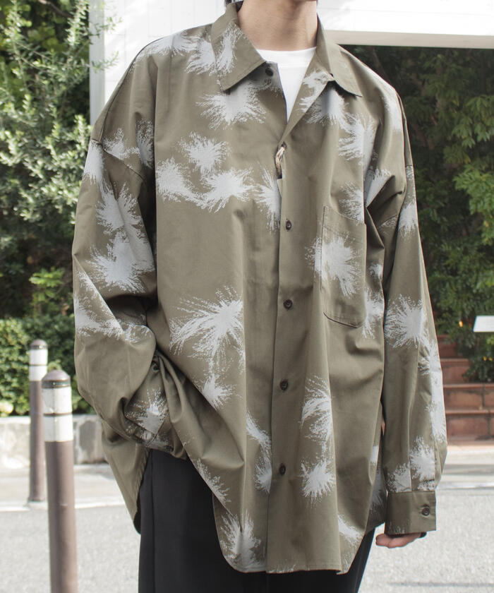 セール】【ARMY TWILL/アーミーツイル】スノーカモ オーバーシャツ