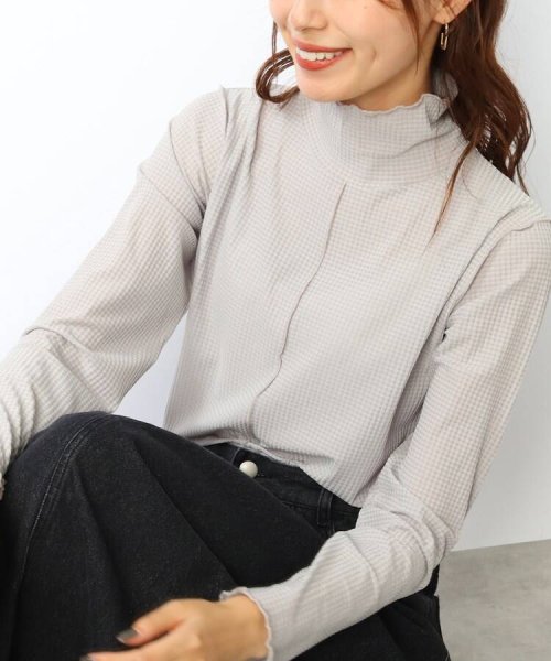 秋冬コーデに馴染む シアーチェック ハイネックトップス シューラルー ドレスキップ Shoo La Rue Dreskip Magaseek 秋冬コーデに馴染む シアーチェック ハイネックトップス シューラルー ドレスキップ Shoo La Rue Dreskip Magaseek