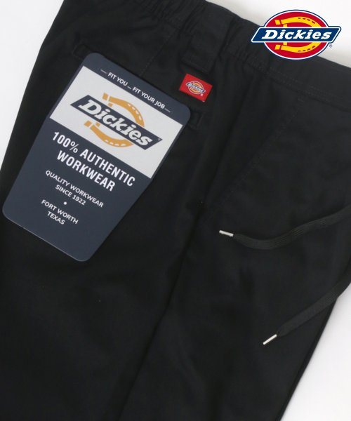 LAZAR(ラザル)/【Lazar】Dickies/ディッキーズ T/Cツイル ワイドテーパード イージーパンツ/シェフパンツ メンズ ボトムス カジュアル ワーク/ブラック系その他