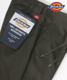 LAZAR(ラザル)/【Lazar】Dickies/ディッキーズ T/Cツイル ワイドテーパード イージーパンツ/シェフパンツ メンズ ボトムス カジュアル ワーク/グリーン系その他1