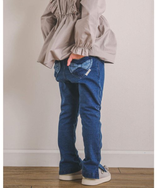 ハート リボン ポケット フレア デニム パンツ (80~130cm)(504885631) | スラップスリップ(SLAP SLIP) - MAGASEEK ハート リボン ポケット フレア デニム パンツ (80~130cm)(504885631) | スラップスリップ(SLAP SLIP) - MAGASEEK