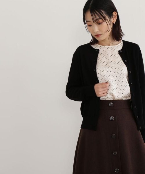 ウールベーシックカーディガン ナチュラルビューティーベーシック Natural Beauty Basic Magaseek